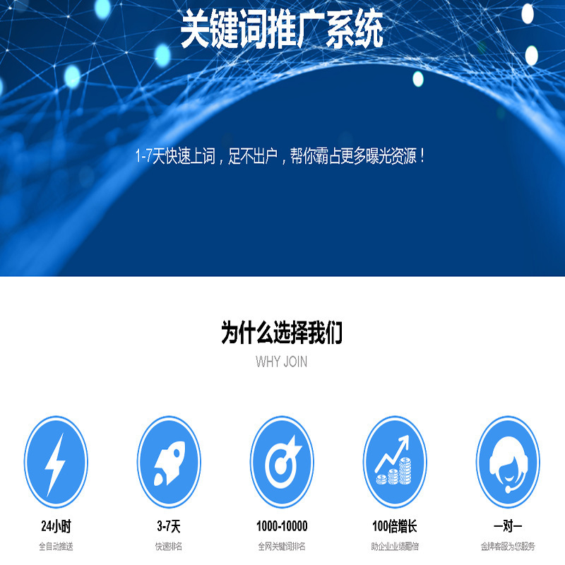 新睿云推万词霸屏关键词排名重发全息推广全国唯一效果实力见证