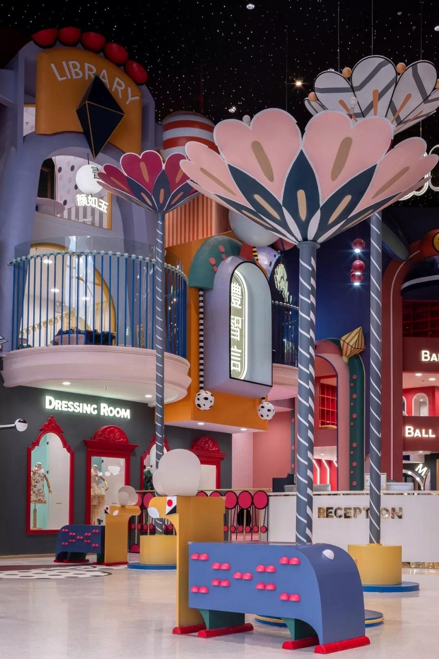 一座宛如漫游在童话奇境中的梦幻昆城,颠覆商场设计!