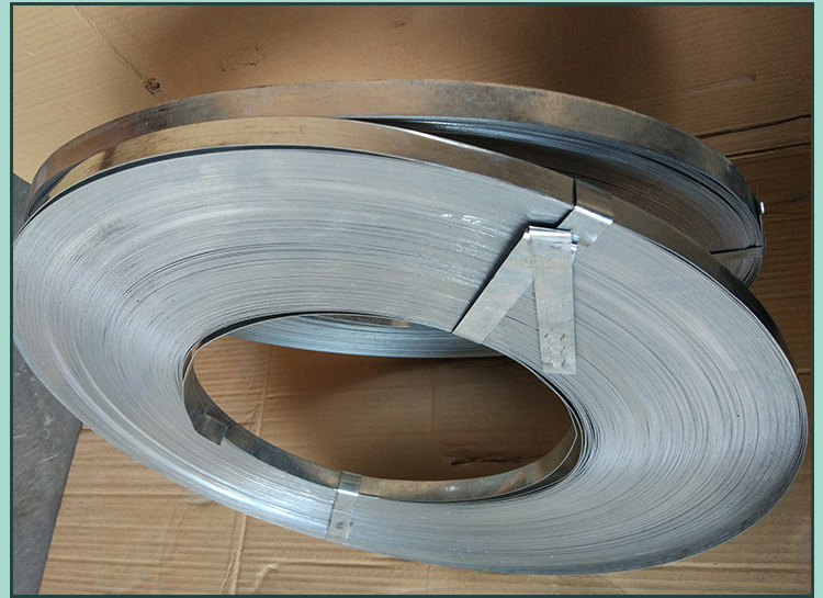 商城直销钢带镀锌铁皮带 烤蓝镀锌打包带 13/16/19/25/32mm宽铁皮带