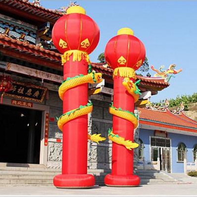 充气盘龙柱气模出租