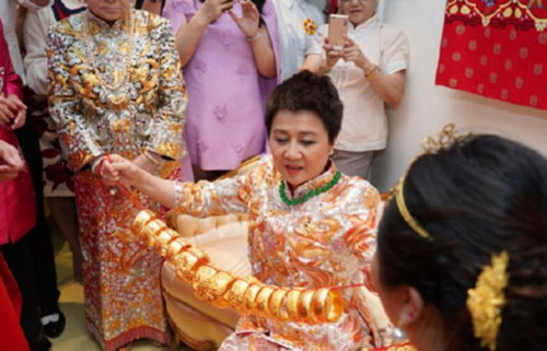 黄金珠宝聘礼,黄金珠宝