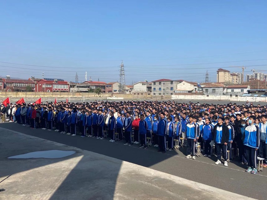 迎春起航,共谱华章——焦作四中隆重举行2021年春季开学典礼