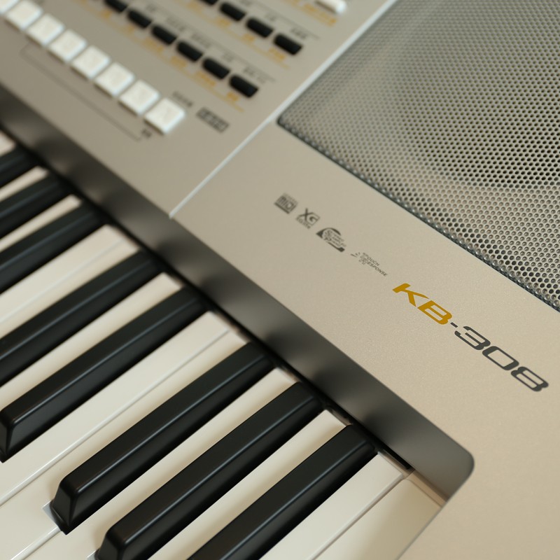 雅马哈电子琴kb-308 琴键数61 考级用琴 yamaha中文面板
