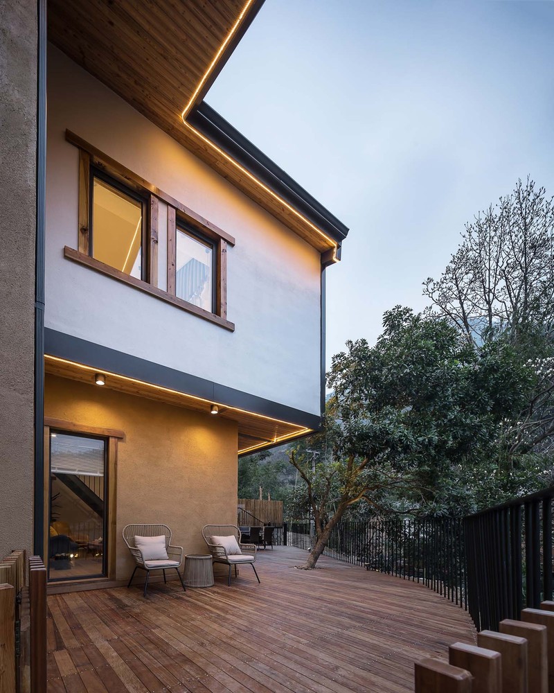 戴家山倚云山舍精品民宿 / 简然建筑