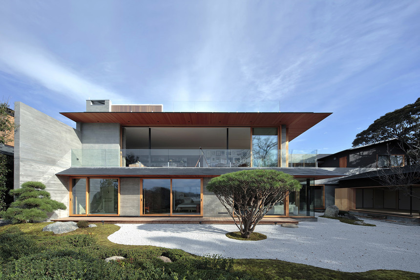 体验日式住宅的独特美感,日本独栋私人住宅 | cubo design architect