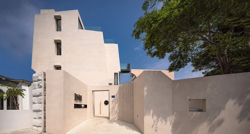 国内侘寂风格民宿设计时上建筑