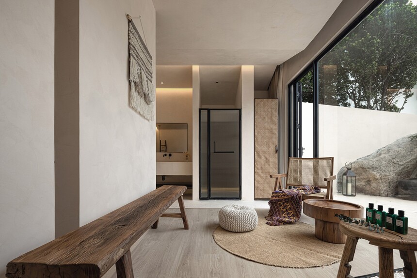 国内侘寂风格民宿设计时上建筑