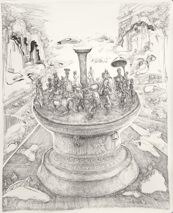 cHeaven and artifacts100x150cm  2019.jpg