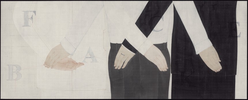 1,、畢曉慧《FACE&BACK》114x47cm 絹本設(shè)色2021.jpg