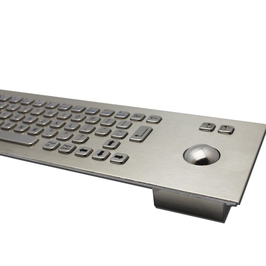 研龙hs400g5键盘轨迹球一体工业键盘