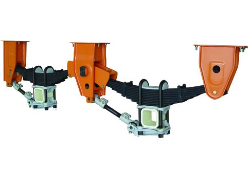 半挂车机械悬挂系统