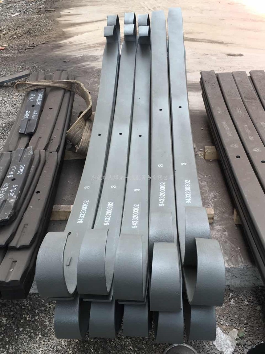 奔驰卡车前桥钢板