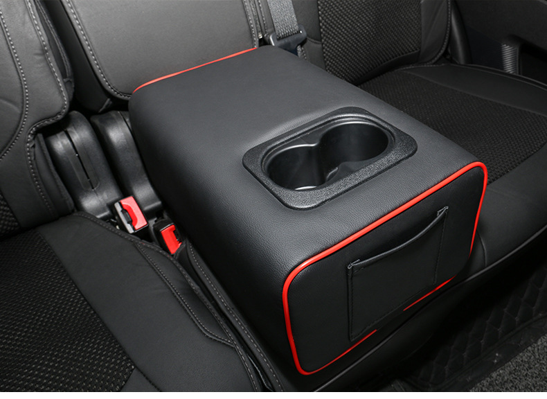 探险者扶手盒汽车内饰二排记忆棉扶手箱 柔软多功能扶手储