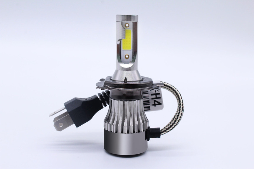 新款k3led汽车大灯h4h7h11超亮聚光远近光灯改装摩托车灯厂家直销