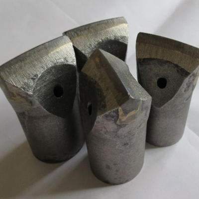 一字钻头风钻打孔用一字风钻头28 32 40 42风钻头钻杆