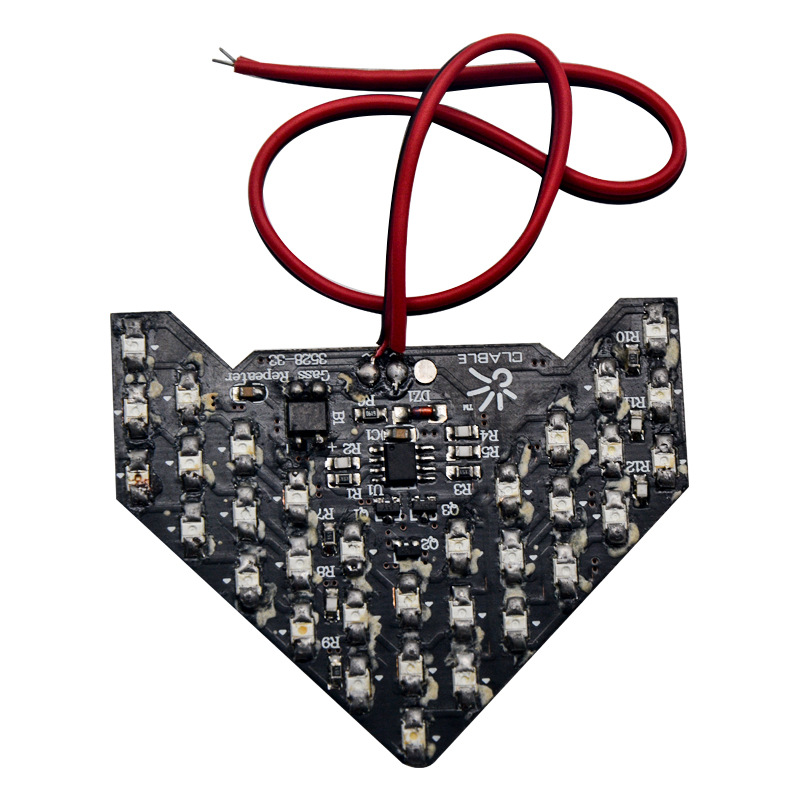 尚柏易汽车后视镜转向灯 隐藏式led转向指示灯 33smd箭头灯转向灯