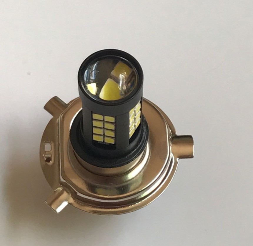 汽车led灯泡led前照灯h4 大功率3030 44led 高亮雾灯