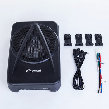 现货批发劲途汽车专用音箱低音炮 超薄小钢炮立体声车载低音