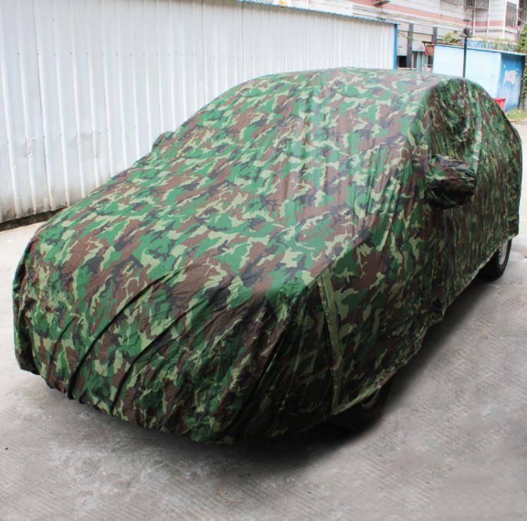 厂家低价直销迷彩各款材质大号三厢及越野车大型号车衣