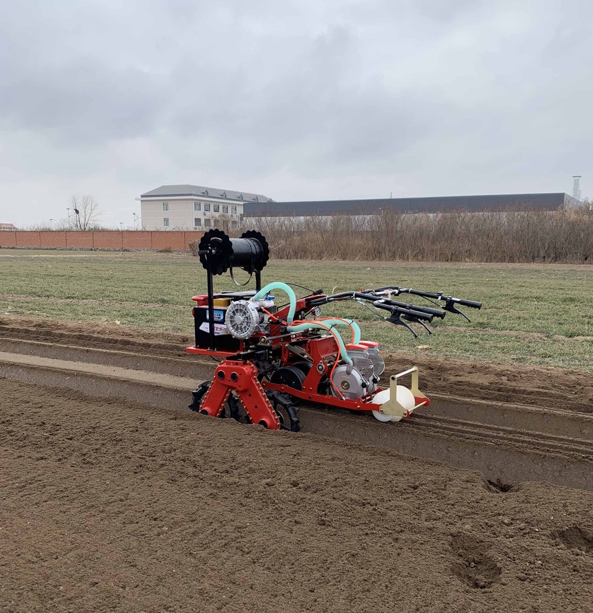 全国首创——气吸萝卜播种机_气吸精量播种机 蔬菜播种机