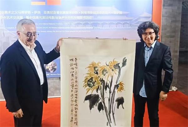 尹大为导演携手国画家李光寒在北京开启中外文化交流