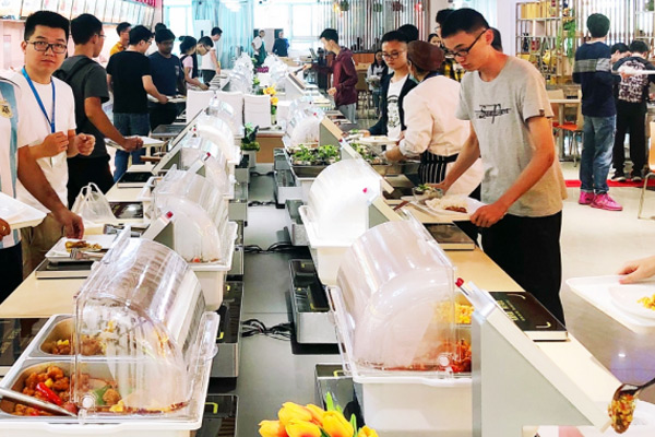 单位智慧食堂 职工智慧餐厅 智能餐厅 智慧餐厅 智能全自动无人餐厅 武汉地区上门安装