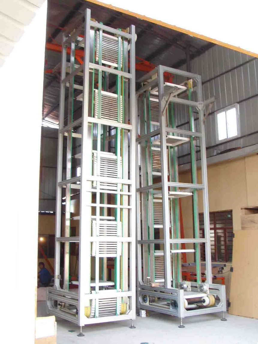 往复式提升机往复式升降机托盘提升机工作原理安全性能特点及分类