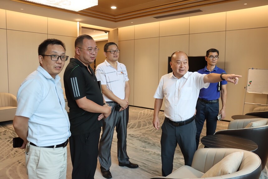 律所聚焦|南区街道党工委一行莅临京师中山律所走访调研