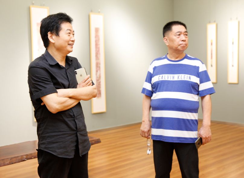 "荷而不同——吴保国作品展"在京开幕