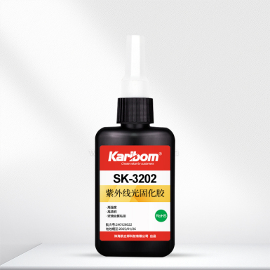 SK-3202玻璃金屬水晶專用UV膠高透明高強度