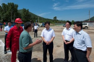 市委書記陳星視察我公司PPP項目