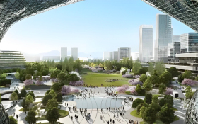 杭州西站廣場(云門)