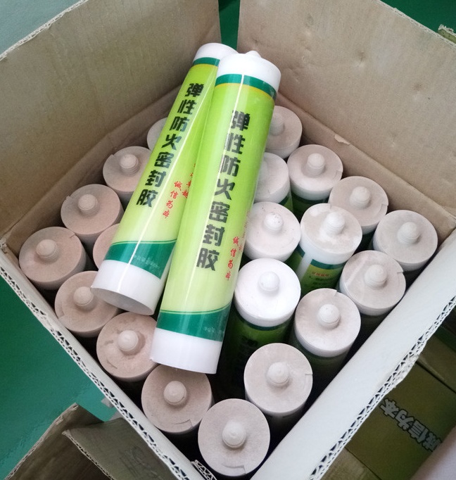 1853耐高温密封胶1000度工业陶瓷壁锅窑炉排气管修补防火密封胶_亚绿