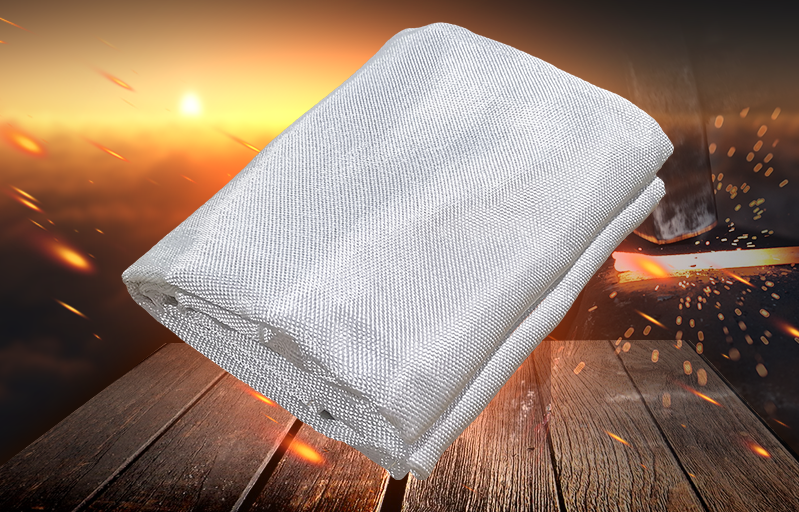 灭火毯家用消防认证厨房阻燃耐高温防火垫电焊消防专用防火毯-亚绿