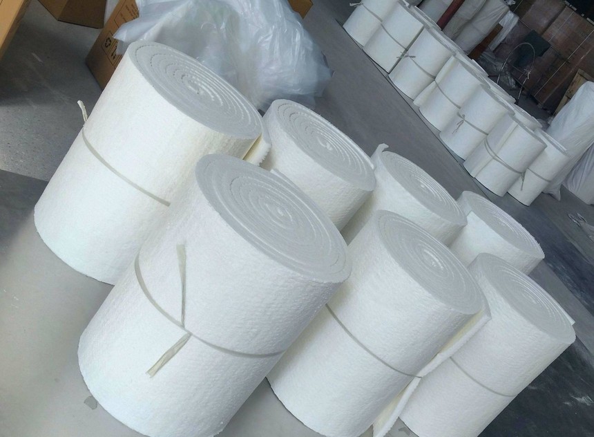 硅酸铝保温棉针刺毯防火棉耐高温隔热棉锅炉纤维板无石棉耐火材料