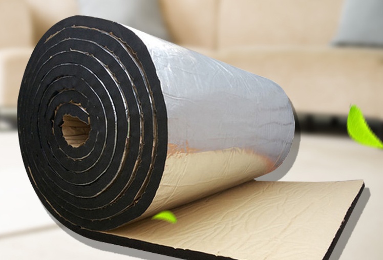 保温棉自粘水管橡塑铝箔隔热板管道防冻耐高温屋顶阳光房大棚防晒