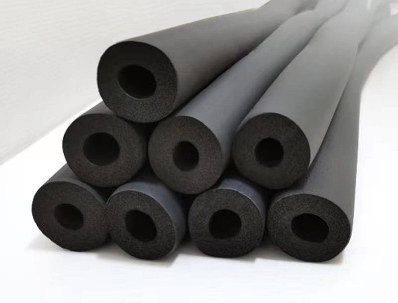 橡塑管海绵太阳能空调铜管水管保温套管套加厚防冻防水阻燃