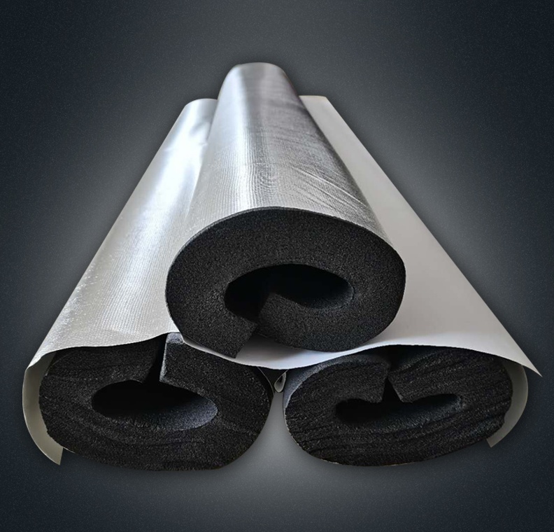 加厚橡塑管太阳能热水器海绵空调保温管水管保温阻燃橡塑