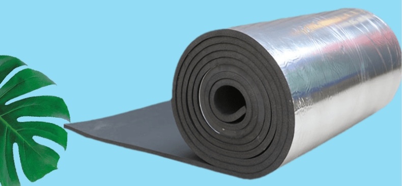 高密度橡塑板保温隔热棉隔音棉阻燃橡塑海绵墙体隔音保温棉