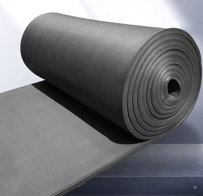 橡塑板保温棉隔音板隔热板阻燃橡塑海绵保温板保温材料