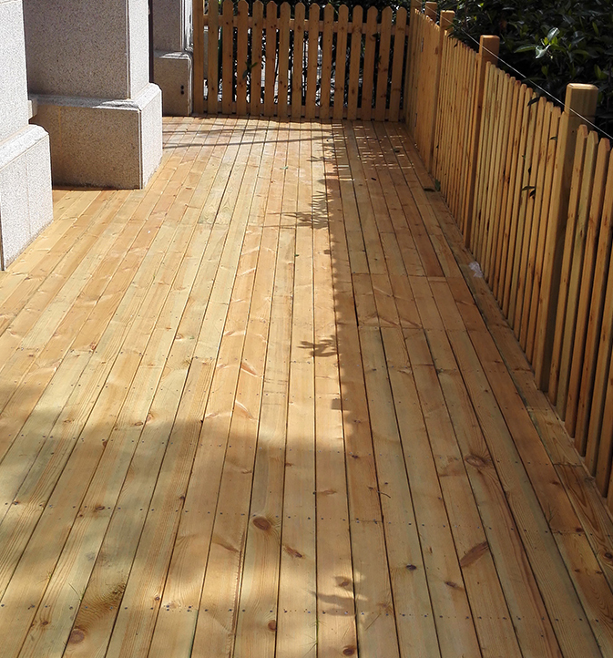 防腐木户外木地板露台桑拿板樟子松庭院阳台室外