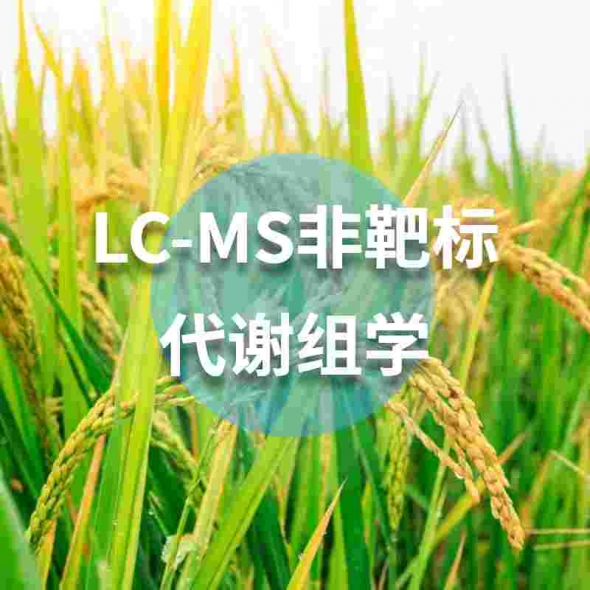 LC-MS非靶标代谢组学