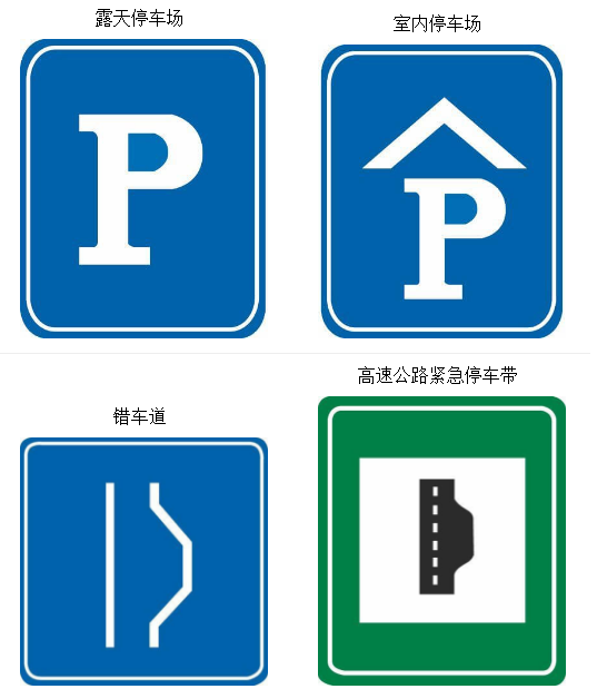 交通标志大全《指路标志》