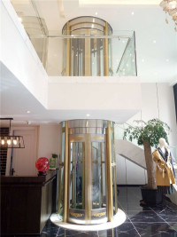 有井道 圓形電梯