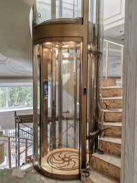 有井道 圓形電梯