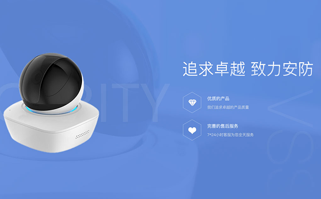 智慧安防行业网站建设