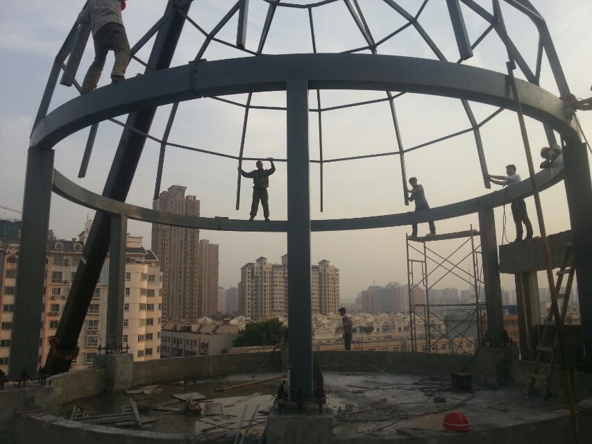 硕建钢结构异型钢结构