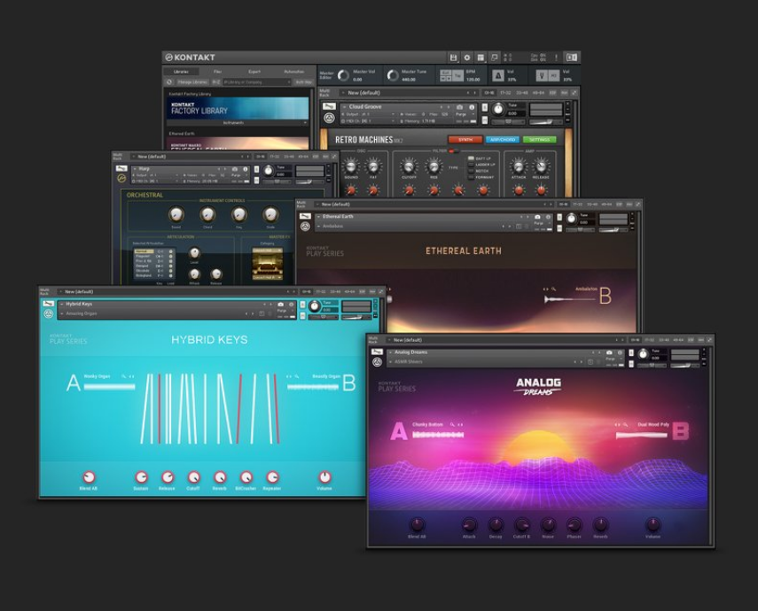 Kontakt Factory Library 新原厂音色-软音源基地