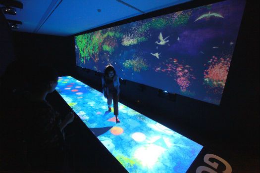 未来游乐园大型沉浸式互动投影艺术展览
