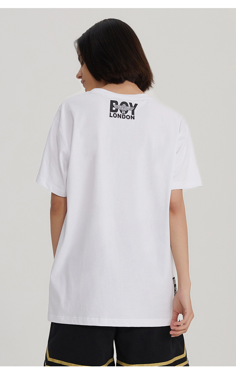 boy london旗舰2020新款印花老鹰短袖t恤夏季情侣款b202nc500301
